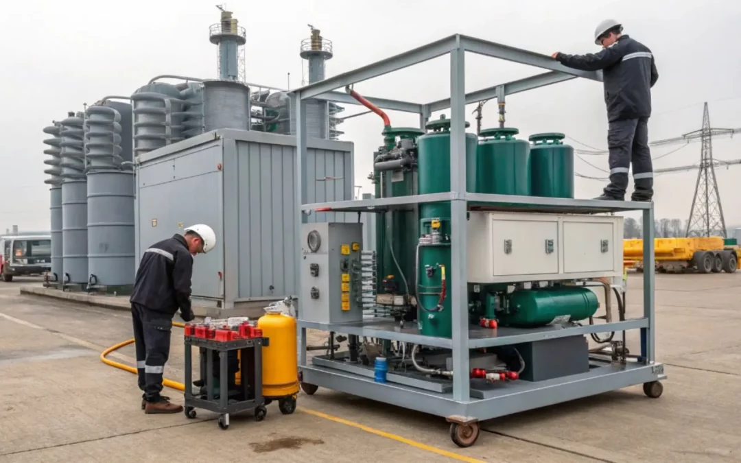 Traitement et Régénération des Huiles de Transformateurs